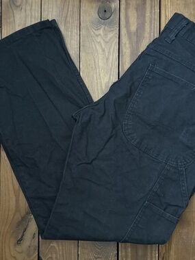 Dickies Men's Relaxed Straight-Leg Jeans - Black Size 38